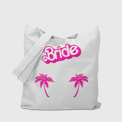 Сумка-шопер Bride пальмы, цвет: 3D-принт