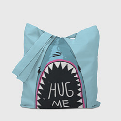 Сумка-шопер Shark: Hug me, цвет: 3D-принт