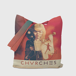 Сумка-шопер Chvrches Girl, цвет: 3D-принт