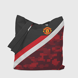 Сумка-шопер Man UTD FC: Sport Camo, цвет: 3D-принт