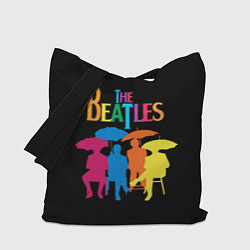 Сумка-шопер The Beatles: Colour Rain, цвет: 3D-принт