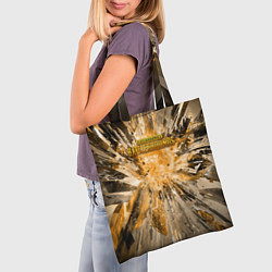 Сумка-шопер PUBG: Abstract Explode, цвет: 3D-принт — фото 2