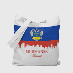 Сумка-шопер Murmansk: Russia, цвет: 3D-принт