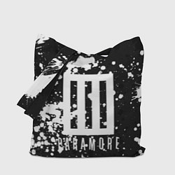 Сумка-шопер Paramore: Black & White, цвет: 3D-принт