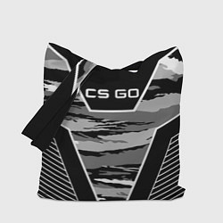 Сумка-шопер CS:GO Grey Camo, цвет: 3D-принт