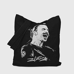 Сумка-шопер Zlatan Ibrahimovic, цвет: 3D-принт