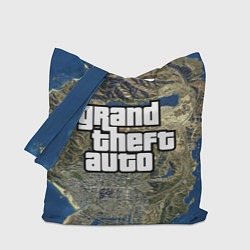 Сумка-шопер GTA, цвет: 3D-принт