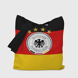Сумка-шопер Немецкий футбол, цвет: 3D-принт