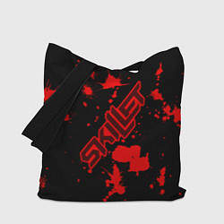Сумка-шопер Skillet: Blood Style, цвет: 3D-принт