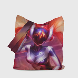 Сумка-шопер DJ Sona: LoL, цвет: 3D-принт