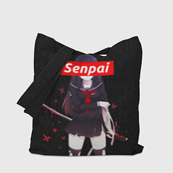 Сумка-шопер Senpai Assassin, цвет: 3D-принт
