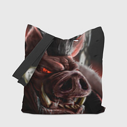 Сумка-шопер Duke Nukem Pig, цвет: 3D-принт