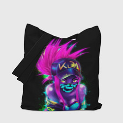 Сумка-шопер KDA Akali, цвет: 3D-принт