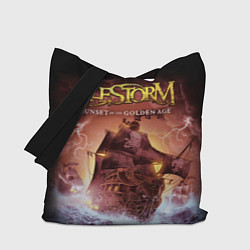 Сумка-шопер Alestorm: Golden Ship, цвет: 3D-принт