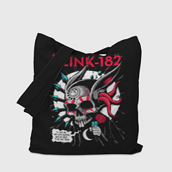 Сумка-шопер Blink-182: Death Punk, цвет: 3D-принт