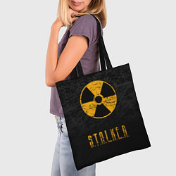 Сумка-шопер STALKER: Radioactive, цвет: 3D-принт — фото 2