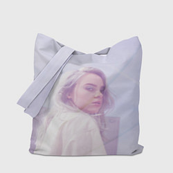 Сумка-шопер Billie Eilish: Light Pink, цвет: 3D-принт