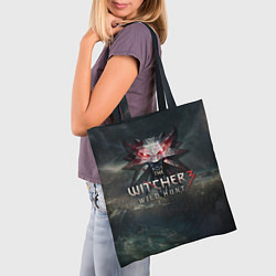 Сумка-шопер The Witcher 3: Wild Hunt, цвет: 3D-принт — фото 2