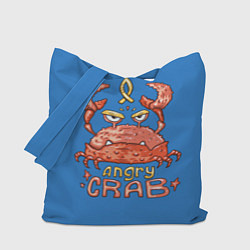 Сумка-шопер Hungry Crab, цвет: 3D-принт
