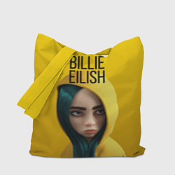 Сумка-шопер BILLIE EILISH: Yellow Girl, цвет: 3D-принт