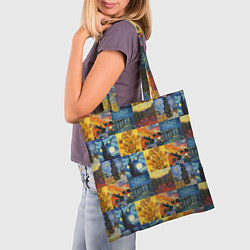 Сумка-шопер Картины Ван Гога, цвет: 3D-принт — фото 2