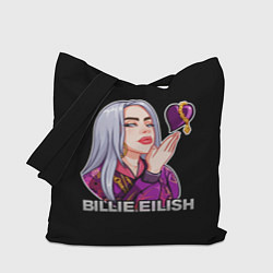 Сумка-шопер BILLIE EILISH, цвет: 3D-принт