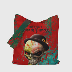Сумка-шопер Five finger death punch, цвет: 3D-принт