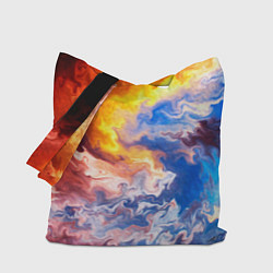 Сумка-шоппер Краски