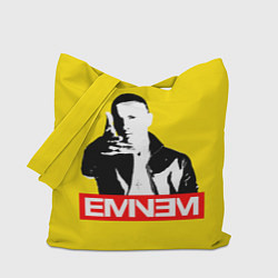 Сумка-шопер Eminem, цвет: 3D-принт