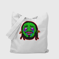 Сумка-шопер Post Malone, цвет: 3D-принт