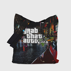 Сумка-шопер Grand Theft Auto V, цвет: 3D-принт