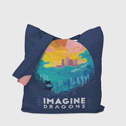 Сумка-шопер Imagine Dragons, цвет: 3D-принт