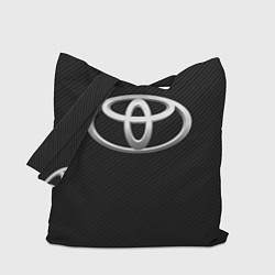 Сумка-шопер Toyota carbon, цвет: 3D-принт