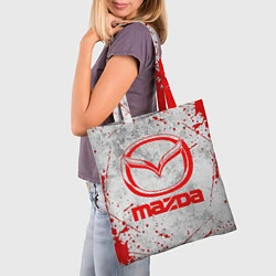 Сумка-шопер MAZDA RED LOGO, цвет: 3D-принт — фото 2
