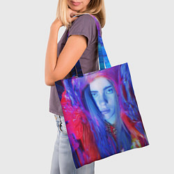 Сумка-шопер Billie Paint Colors, цвет: 3D-принт — фото 2