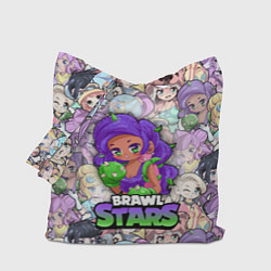 Сумка-шопер BrawlStars Girls Oko, цвет: 3D-принт