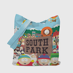 Сумка-шопер Южный Парк, цвет: 3D-принт