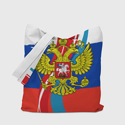Сумка-шопер Герб России, цвет: 3D-принт