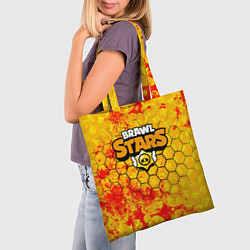 Сумка-шопер Brawl Stars, цвет: 3D-принт — фото 2