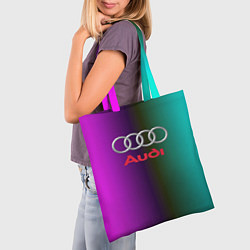 Сумка-шопер Audi, цвет: 3D-принт — фото 2