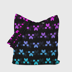 Сумка-шоппер MINECRAFT CREEPER NEON