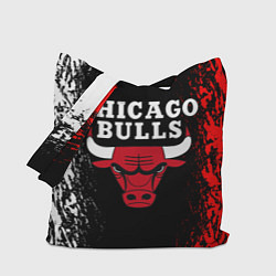 Сумка-шопер CHICAGO BULLS, цвет: 3D-принт