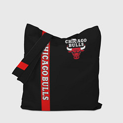 Сумка-шопер CHICAGO BULLS, цвет: 3D-принт