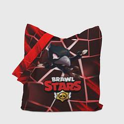 Сумка-шопер Brawl Stars CROW, цвет: 3D-принт