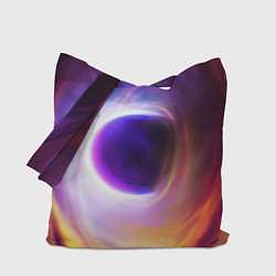 Сумка-шопер ЧЁРНАЯ ДЫРА, цвет: 3D-принт