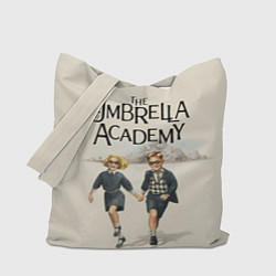 Сумка-шопер The umbrella academy, цвет: 3D-принт