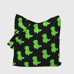 Сумка-шопер Динозавры, цвет: 3D-принт
