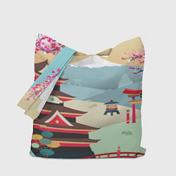 Сумка-шопер Tokyo, цвет: 3D-принт