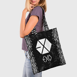 Сумка-шопер EXO BAND, цвет: 3D-принт — фото 2