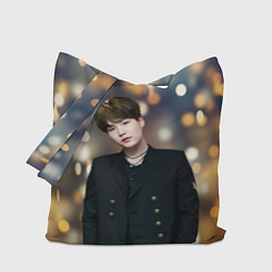 Сумка-шопер MIN YOONGI, цвет: 3D-принт